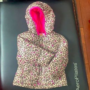 Healthtex leopard coat